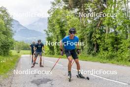 31.05.2023, Col Bayard, France (FRA): Quentin Fillon Maillet (FRA) - Biathlon summer training, Col Bayard (FRA). www.nordicfocus.com. © Thibaut/NordicFocus. Every downloaded picture is fee-liable.