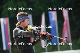 04.06.2023, Ruhpolding, Germany (GER): Jeremy Finello (SUI) - Biathlon summer training, Ruhpolding (GER). www.nordicfocus.com. © Reiter/NordicFocus. Every downloaded picture is fee-liable.