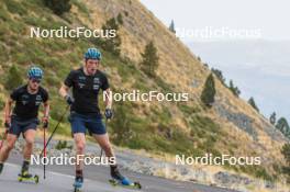 3.09.2023, Font-Romeu, France (FRA): Sebastian Samuelsson (SWE) - Biathlon training, Font-Romeu (FRA). www.nordicfocus.com. © Authamayou/NordicFocus. Every downloaded picture is fee-liable.