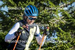 06.10.2023, Lavaze (ITA):  Franziska Preuss (GER) - Biathlon summer training, Lavaze (ITA). www.nordicfocus.com. © Vanzetta/NordicFocus. Every downloaded picture is fee-liable.