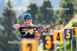 08.06.2023, Lavaze, Italy (ITA): Anna Magnusson (SWE) - Biathlon summer training, Lavaze (ITA). www.nordicfocus.com. © Barbieri/NordicFocus. Every downloaded picture is fee-liable.