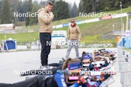 19.05.2023, Lenzerheide, Switzerland (SUI): Andreas Kuppelwieser (ITA), coach Team Switzerland - Biathlon summer training, Lenzerheide (SUI). www.nordicfocus.com. © Manzoni/NordicFocus. Every downloaded picture is fee-liable.