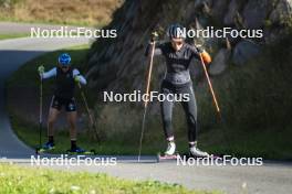 06.10.2023, Lavaze (ITA):  Janina Hettich Walz  (GER) - Biathlon summer training, Lavaze (ITA). www.nordicfocus.com. © Vanzetta/NordicFocus. Every downloaded picture is fee-liable.