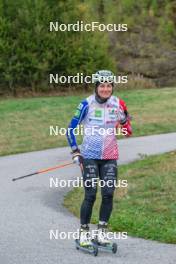 23.09.2023, Bessans, France (FRA): Justine Braisaz-Bouchet (FRA) - Biathlon training, Bessans (FRA). www.nordicfocus.com. © Authamayou/NordicFocus. Every downloaded picture is fee-liable.