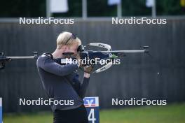 04.06.2023, Ruhpolding, Germany (GER): Gion Stalder (SUI) - Biathlon summer training, Ruhpolding (GER). www.nordicfocus.com. © Reiter/NordicFocus. Every downloaded picture is fee-liable.