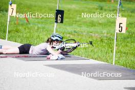 01.06.2023, La Feclaz, France (FRA): Paula Botet (FRA) - Biathlon summer training, La Feclaz (FRA). www.nordicfocus.com. © Joly/NordicFocus. Every downloaded picture is fee-liable.