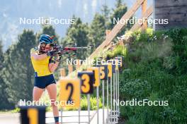 08.06.2023, Lavaze, Italy (ITA): Stina Nilsson (SWE) - Biathlon summer training, Lavaze (ITA). www.nordicfocus.com. © Barbieri/NordicFocus. Every downloaded picture is fee-liable.