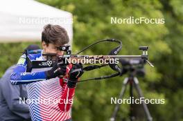 31.05.2023, Col Bayard, France (FRA): Eric Perrot (FRA) - Biathlon summer training, Col Bayard (FRA). www.nordicfocus.com. © Thibaut/NordicFocus. Every downloaded picture is fee-liable.