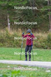 23.09.2023, Bessans, France (FRA): Sophie Chauveau (FRA) - Biathlon training, Bessans (FRA). www.nordicfocus.com. © Authamayou/NordicFocus. Every downloaded picture is fee-liable.