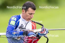 31.05.2023, Col Bayard, France (FRA): Quentin Fillon Maillet (FRA) - Biathlon summer training, Col Bayard (FRA). www.nordicfocus.com. © Thibaut/NordicFocus. Every downloaded picture is fee-liable.