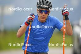 31.05.2023, Col Bayard, France (FRA): Quentin Fillon Maillet (FRA) - Biathlon summer training, Col Bayard (FRA). www.nordicfocus.com. © Thibaut/NordicFocus. Every downloaded picture is fee-liable.