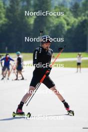 03.06.2023, Ruhpolding, Germany (GER): Jeremy Finello (SUI) - Biathlon summer training, Ruhpolding (GER). www.nordicfocus.com. © Reiter/NordicFocus. Every downloaded picture is fee-liable.