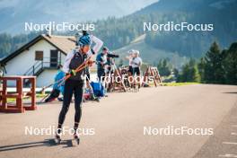 30.09.2023, Lavaze, Italy (ITA): Franziska Preuss (GER) - Biathlon summer training, Lavaze (ITA). www.nordicfocus.com. © Barbieri/NordicFocus. Every downloaded picture is fee-liable.