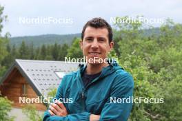 22.06.2023, Correncon-en-Vercors, France (FRA): Quentin Fillon Maillet (FRA) - Biathlon summer training, Correncon-en-Vercors (FRA). www.nordicfocus.com. © Taloud/NordicFocus. Every downloaded picture is fee-liable.