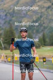 21.09.2023, Bessans, France (FRA): Emilien Jacquelin (FRA) - Biathlon training, Bessans (FRA). www.nordicfocus.com. © Authamayou/NordicFocus. Every downloaded picture is fee-liable.
