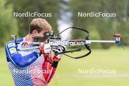 31.05.2023, Col Bayard, France (FRA): Emilien Claude (FRA) - Biathlon summer training, Col Bayard (FRA). www.nordicfocus.com. © Thibaut/NordicFocus. Every downloaded picture is fee-liable.