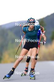 20.10.2023, Ramsau am Dachstein, Austria (AUT): Lisa Vittozzi (ITA) - Biathlon summer training, Ramsau am Dachstein (AUT). www.nordicfocus.com. © Manzoni/NordicFocus. Every downloaded picture is fee-liable.