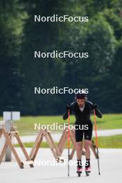 04.06.2023, Ruhpolding, Germany (GER): Jeremy Finello (SUI) - Biathlon summer training, Ruhpolding (GER). www.nordicfocus.com. © Reiter/NordicFocus. Every downloaded picture is fee-liable.