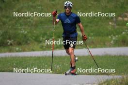 04.07.2023, Premanon, France (FRA): Fabien Claude (FRA) - Biathlon summer training, Premanon (FRA). www.nordicfocus.com. © Manzoni/NordicFocus. Every downloaded picture is fee-liable.
