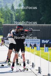 03.06.2023, Ruhpolding, Germany (GER): Jeremy Finello (SUI) - Biathlon summer training, Ruhpolding (GER). www.nordicfocus.com. © Reiter/NordicFocus. Every downloaded picture is fee-liable.