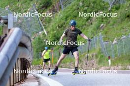 11.06.2023, Lavaze, Italy (ITA): Sebastian Samuelsson (SWE) - Biathlon summer training, Lavaze (ITA). www.nordicfocus.com. © Barbieri/NordicFocus. Every downloaded picture is fee-liable.