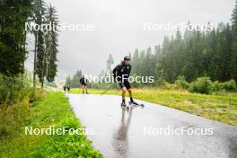 28.08.2023, Obertilliach, Austria (AUT): Sturla Holm Laegreid (NOR) - Biathlon summer training, Obertilliach (AUT). www.nordicfocus.com. © Barbieri/NordicFocus. Every downloaded picture is fee-liable.