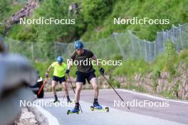 11.06.2023, Lavaze, Italy (ITA): Sebastian Samuelsson (SWE) - Biathlon summer training, Lavaze (ITA). www.nordicfocus.com. © Barbieri/NordicFocus. Every downloaded picture is fee-liable.