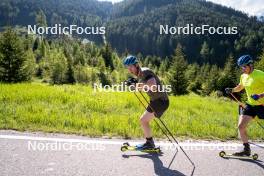 11.06.2023, Lavaze, Italy (ITA): Sebastian Samuelsson (SWE) - Biathlon summer training, Lavaze (ITA). www.nordicfocus.com. © Barbieri/NordicFocus. Every downloaded picture is fee-liable.