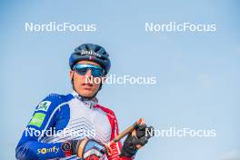 30.08.2023, Font-Romeu, France (FRA): Quentin Fillon-Maillet (FRA) - Biathlon training, Font-Romeu (FRA). www.nordicfocus.com. © Authamayou/NordicFocus. Every downloaded picture is fee-liable.