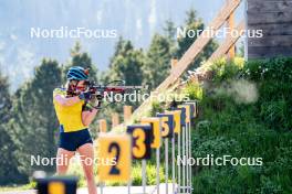 08.06.2023, Lavaze, Italy (ITA): Stina Nilsson (SWE) - Biathlon summer training, Lavaze (ITA). www.nordicfocus.com. © Barbieri/NordicFocus. Every downloaded picture is fee-liable.