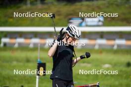 01.06.2023, La Feclaz, France (FRA): Chloe Chevalier (FRA) - Biathlon summer training, La Feclaz (FRA). www.nordicfocus.com. © Joly/NordicFocus. Every downloaded picture is fee-liable.