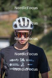 23.08.2023, Font-Romeu, France (FRA): Eric Perrot - Biathlon training, Font-Romeu (FRA). www.nordicfocus.com. © Authamayou/NordicFocus. Every downloaded picture is fee-liable.