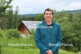 22.06.2023, Correncon-en-Vercors, France (FRA): Quentin Fillon Maillet (FRA) - Biathlon summer training, Correncon-en-Vercors (FRA). www.nordicfocus.com. © Taloud/NordicFocus. Every downloaded picture is fee-liable.