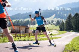 11.06.2023, Lavaze, Italy (ITA): Sebastian Samuelsson (SWE) - Biathlon summer training, Lavaze (ITA). www.nordicfocus.com. © Barbieri/NordicFocus. Every downloaded picture is fee-liable.