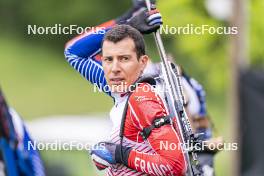 31.05.2023, Col Bayard, France (FRA): Quentin Fillon Maillet (FRA) - Biathlon summer training, Col Bayard (FRA). www.nordicfocus.com. © Thibaut/NordicFocus. Every downloaded picture is fee-liable.