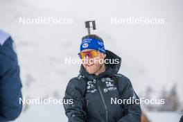 03.11.2023, Bessans, France (FRA): Antonin Guigonnat (FRA) - Biathlon training, Bessans (FRA). www.nordicfocus.com. © Authamayou/NordicFocus. Every downloaded picture is fee-liable.