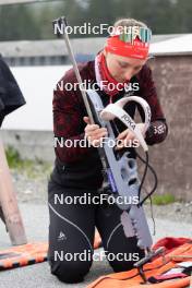 19.05.2023, Lenzerheide, Switzerland (SUI): Lydia Hiernickel (SUI) - Biathlon summer training, Lenzerheide (SUI). www.nordicfocus.com. © Manzoni/NordicFocus. Every downloaded picture is fee-liable.