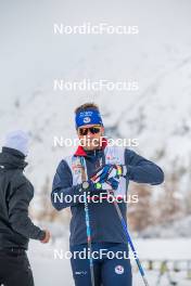 03.11.2023, Bessans, France (FRA): Antonin Guigonnat (FRA) - Biathlon training, Bessans (FRA). www.nordicfocus.com. © Authamayou/NordicFocus. Every downloaded picture is fee-liable.