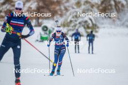 03.11.2023, Bessans, France (FRA): Gilonne Guigonnat (FRA) - Biathlon training, Bessans (FRA). www.nordicfocus.com. © Authamayou/NordicFocus. Every downloaded picture is fee-liable.