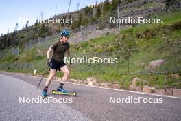 11.06.2023, Lavaze, Italy (ITA): Sebastian Samuelsson (SWE) - Biathlon summer training, Lavaze (ITA). www.nordicfocus.com. © Barbieri/NordicFocus. Every downloaded picture is fee-liable.