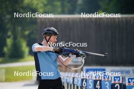 04.06.2023, Ruhpolding, Germany (GER): Gion Stalder (SUI) - Biathlon summer training, Ruhpolding (GER). www.nordicfocus.com. © Reiter/NordicFocus. Every downloaded picture is fee-liable.