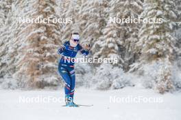 03.11.2023, Bessans, France (FRA): Gilonne Guigonnat (FRA) - Biathlon training, Bessans (FRA). www.nordicfocus.com. © Authamayou/NordicFocus. Every downloaded picture is fee-liable.