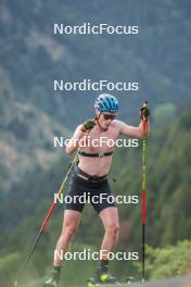 3.09.2023, Font-Romeu, France (FRA): Henning Sjoekvist - Biathlon training, Font-Romeu (FRA). www.nordicfocus.com. © Authamayou/NordicFocus. Every downloaded picture is fee-liable.