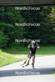 04.06.2023, Ruhpolding, Germany (GER): Niklas Hartweg (SUI) - Biathlon summer training, Ruhpolding (GER). www.nordicfocus.com. © Reiter/NordicFocus. Every downloaded picture is fee-liable.