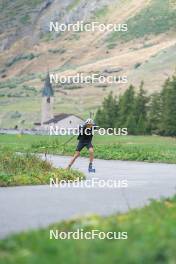 21.09.2023, Bessans, France (FRA): Eric Perrot - Biathlon training, Bessans (FRA). www.nordicfocus.com. © Authamayou/NordicFocus. Every downloaded picture is fee-liable.