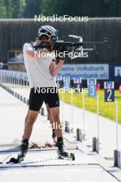 03.06.2023, Ruhpolding, Germany (GER): Niklas Hartweg (SUI) - Biathlon summer training, Ruhpolding (GER). www.nordicfocus.com. © Reiter/NordicFocus. Every downloaded picture is fee-liable.