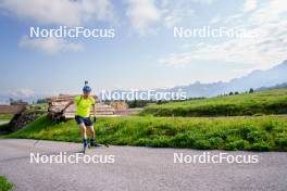 08.06.2023, Lavaze, Italy (ITA): Oskar Brandt (SWE) - Biathlon summer training, Lavaze (ITA). www.nordicfocus.com. © Barbieri/NordicFocus. Every downloaded picture is fee-liable.