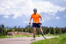 11.06.2023, Lavaze, Italy (ITA): Malte Stefansson (SWE) - Biathlon summer training, Lavaze (ITA). www.nordicfocus.com. © Barbieri/NordicFocus. Every downloaded picture is fee-liable.