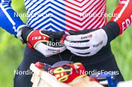 31.05.2023, Col Bayard, France (FRA): Fabien Claude (FRA) - Biathlon summer training, Col Bayard (FRA). www.nordicfocus.com. © Thibaut/NordicFocus. Every downloaded picture is fee-liable.