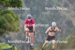 3.09.2023, Font-Romeu, France (FRA): Ella Halvarsson - Biathlon training, Font-Romeu (FRA). www.nordicfocus.com. © Authamayou/NordicFocus. Every downloaded picture is fee-liable.